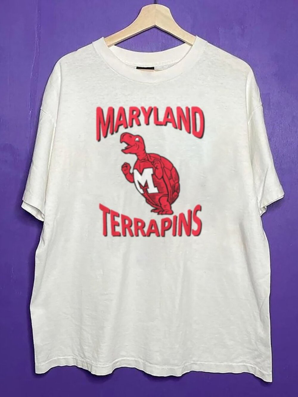 Vintage University of Maryland Terrapins Shirt, Maryland Terrapins Shirt Tee